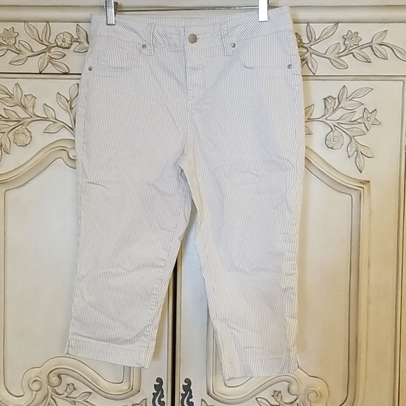 NWOT D.Jeans size 10 clam digger pants - Picture 1 of 4